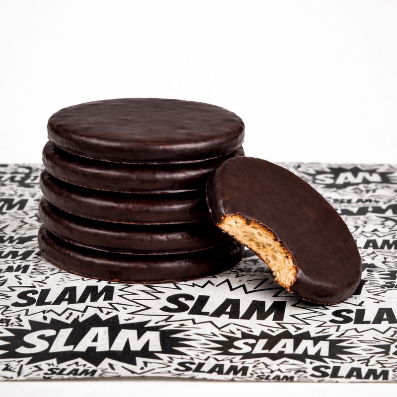 Dark Chocolate Coated Biscuits